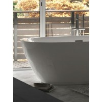 Ванна акриловая Sancos 170 х 84 см, овальная, белый, FB07