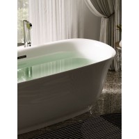 Ванна акриловая Sancos 170 х 80 см, овальная, белый, FB08