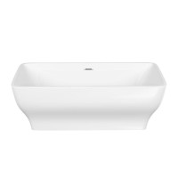 Ванна акриловая Sancos 170 х 80 см, прямоугольная, белый, FB09