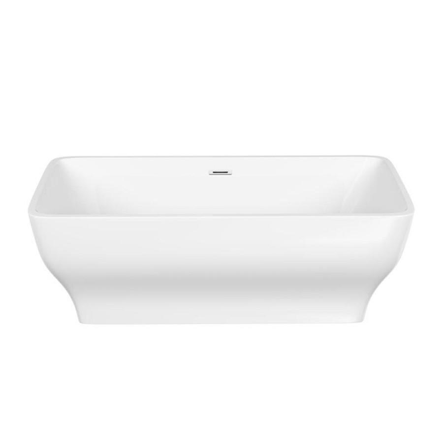 Ванна акриловая Sancos 170 х 80 см, прямоугольная, белый, FB09