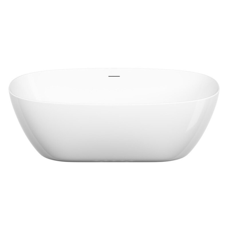 Aкриловая ванна Sancos Oval FB21 отдельностоящая, 170 х 80 см, белый