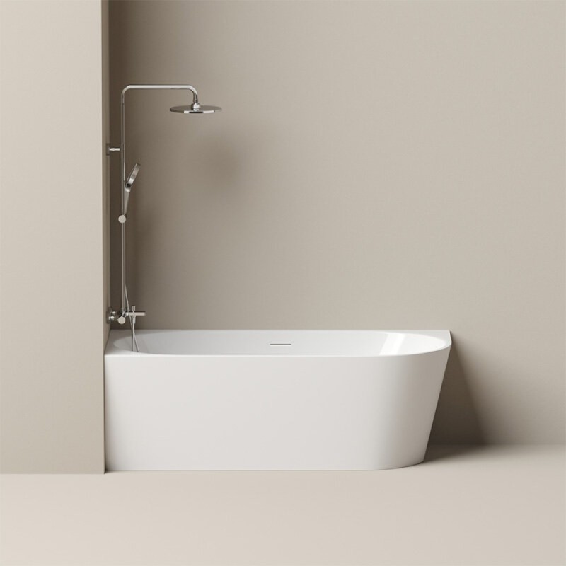 Aкриловая ванна Sancos Edge FB23L, 170 х 80 см, левая, белый
