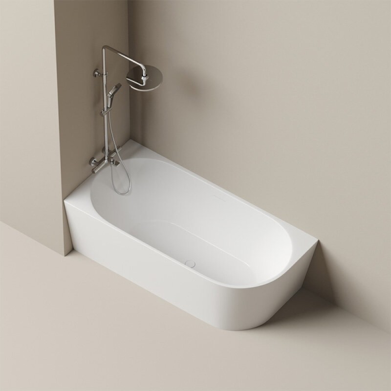 Aкриловая ванна Sancos Edge FB23R, 170 х 80 см,правая, белый
