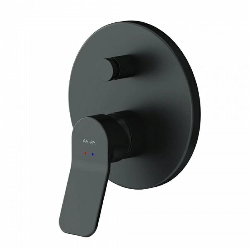 Душевая система Am.Pm X-Joy FB85A1RH22, 3 режима, цвет черный матовый