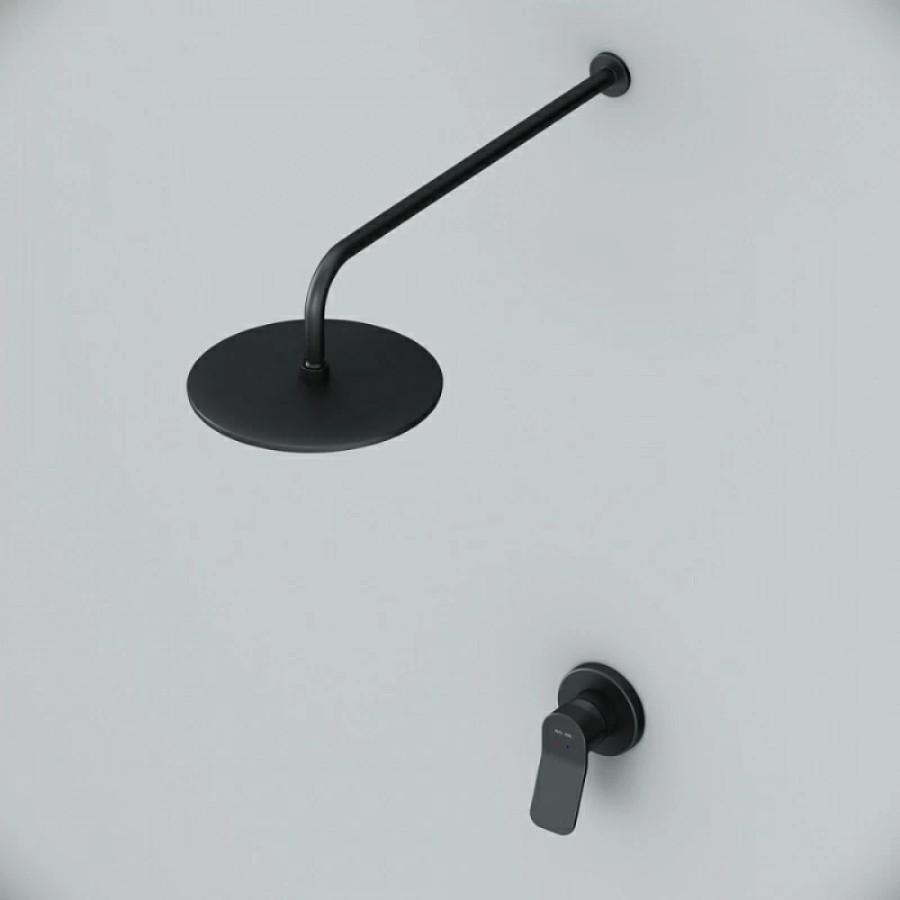 Душевая система Am.Pm X-Joy FB85A2R002, цвет черный матовый