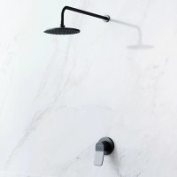 Душевая система Am.Pm X-Joy FB85A2R002, цвет черный матовый