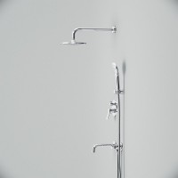 Душевая система Am.Pm X-Joy FB85A3RH30, на 3 потребителя, цвет хром