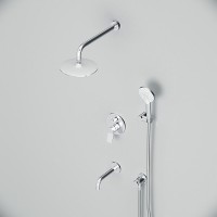 Душевая система Am.Pm X-Joy FB85A3RH30, на 3 потребителя, цвет хром