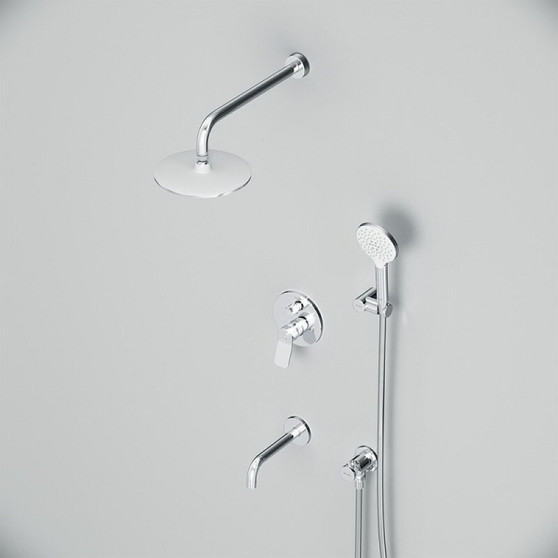 Душевая система Am.Pm X-Joy FB85A3RH30, на 3 потребителя, цвет хром