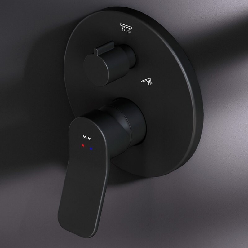 Душевая система Am.Pm X-Joy FB85A3RH32, на 3 потребителя, цвет черный