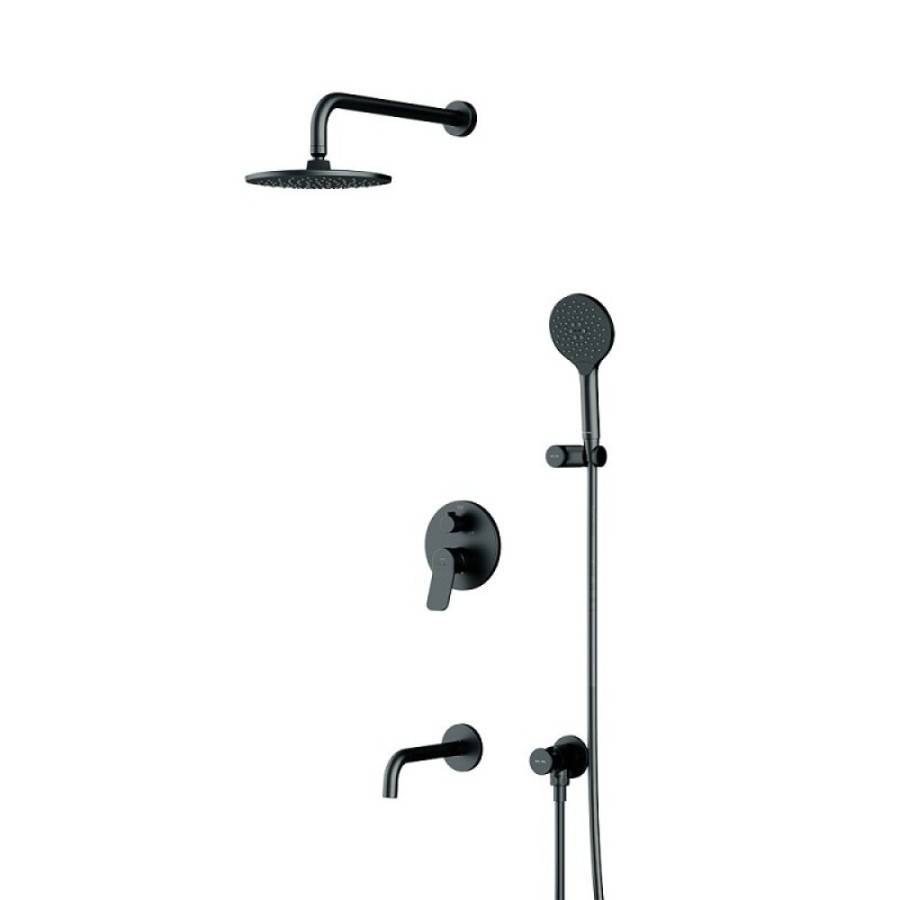 Душевая система Am.Pm X-Joy FB85A3RH32, на 3 потребителя, цвет черный