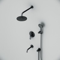 Душевая система Am.Pm X-Joy FB85A3RH32, на 3 потребителя, цвет черный