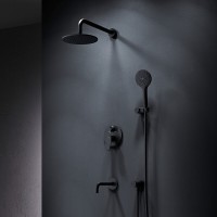 Душевая система Am.Pm X-Joy FB85A3RH32, на 3 потребителя, цвет черный