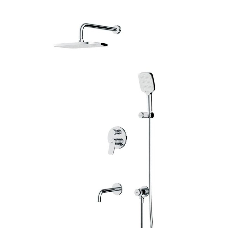 Душевая система Am.Pm X-Joy FB85A3RH40, на 3 потребителя, цвет хром