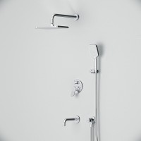 Душевая система Am.Pm X-Joy FB85A3RH40, на 3 потребителя, цвет хром