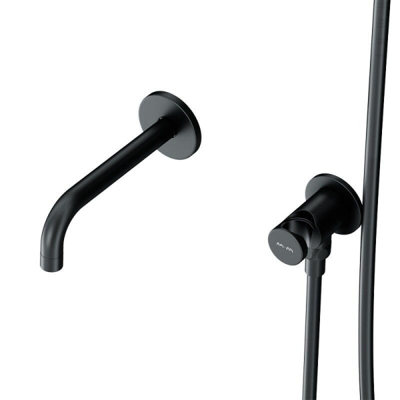 Душевая система Am.Pm X-Joy FB85A3RH42, на 3 потребителя, цвет черный