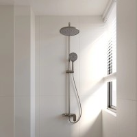 Душевая система Veconi Ferri FE-110-GR-C4, графит