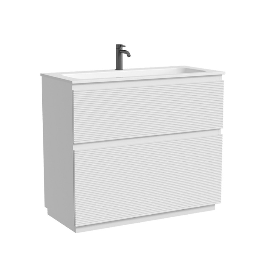 Тумба под раковину Sancos Folk Floor FL100FW, 100 см, напольная, bianco