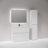 Тумба под раковину Sancos Folk Floor FL100FW, 100 см, напольная, bianco