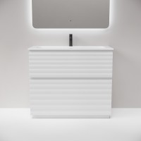 Тумба под раковину Sancos Folk Floor FL100FW, 100 см, напольная, bianco
