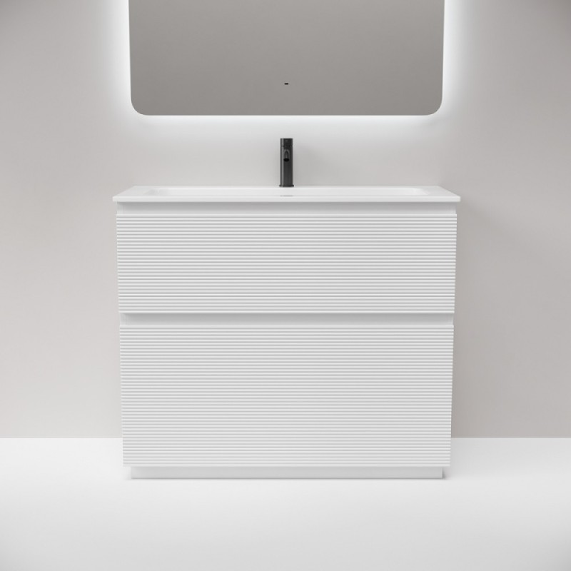 Тумба под раковину Sancos Folk Floor FL100FW, 100 см, напольная, bianco