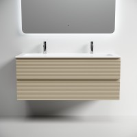 Тумба под раковину Sancos Folk FL120CP, 120 см, подвесная, капучино