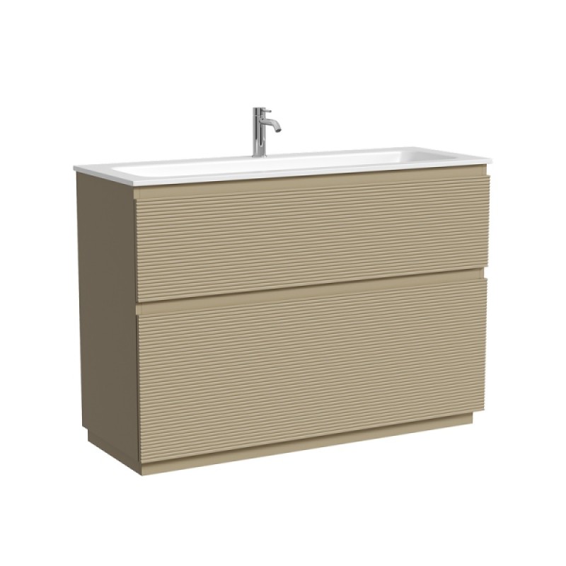 Тумба под раковину Sancos Folk Floor FL120FCP, 120 см, напольная, капучино