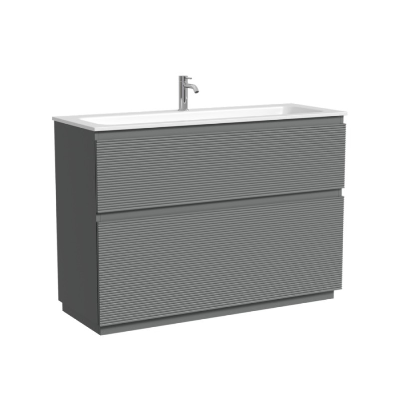 Тумба под раковину Sancos Folk Floor FL120FES, 120 см, напольная, ergraut soft