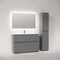 Тумба под раковину Sancos Folk Floor FL120FES, 120 см, напольная, ergraut soft
