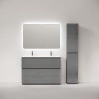Тумба под раковину Sancos Folk Floor FL120FES, 120 см, напольная, ergraut soft