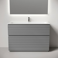 Тумба под раковину Sancos Folk Floor FL120FES, 120 см, напольная, ergraut soft