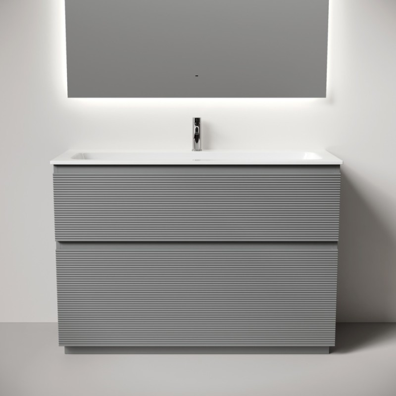 Тумба под раковину Sancos Folk Floor FL120FES, 120 см, напольная, ergraut soft