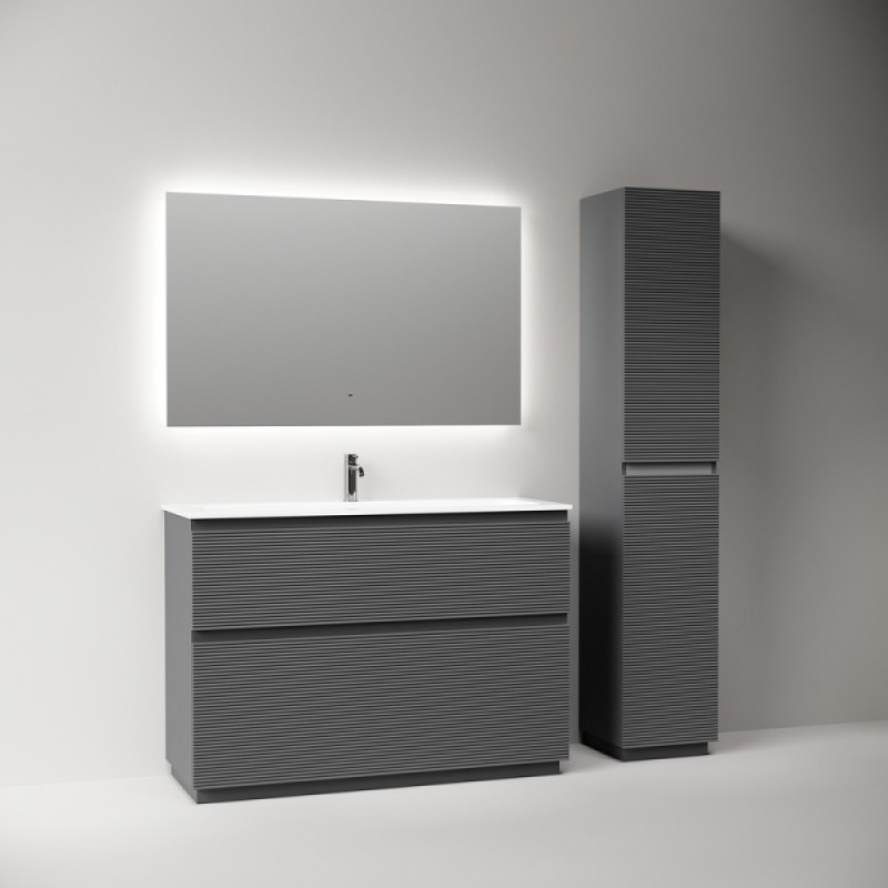Тумба под раковину Sancos Folk Floor FL120FGS, 120 см, напольная, grey soft