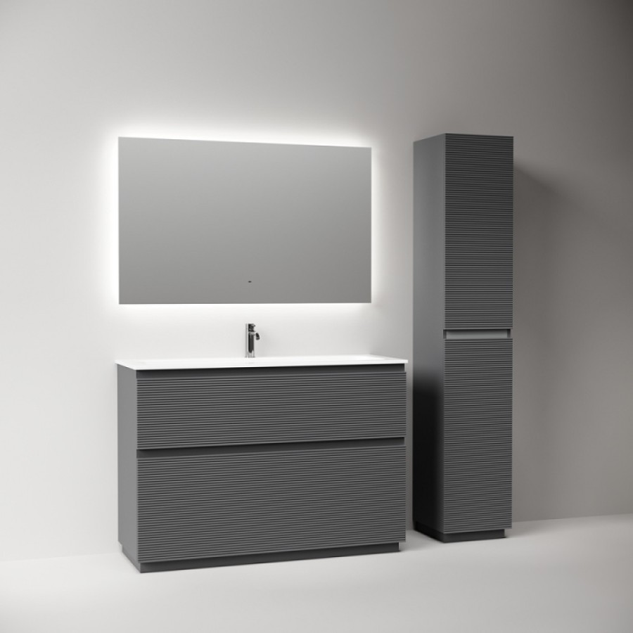 Тумба под раковину Sancos Folk Floor FL120FGS, 120 см, напольная, grey soft