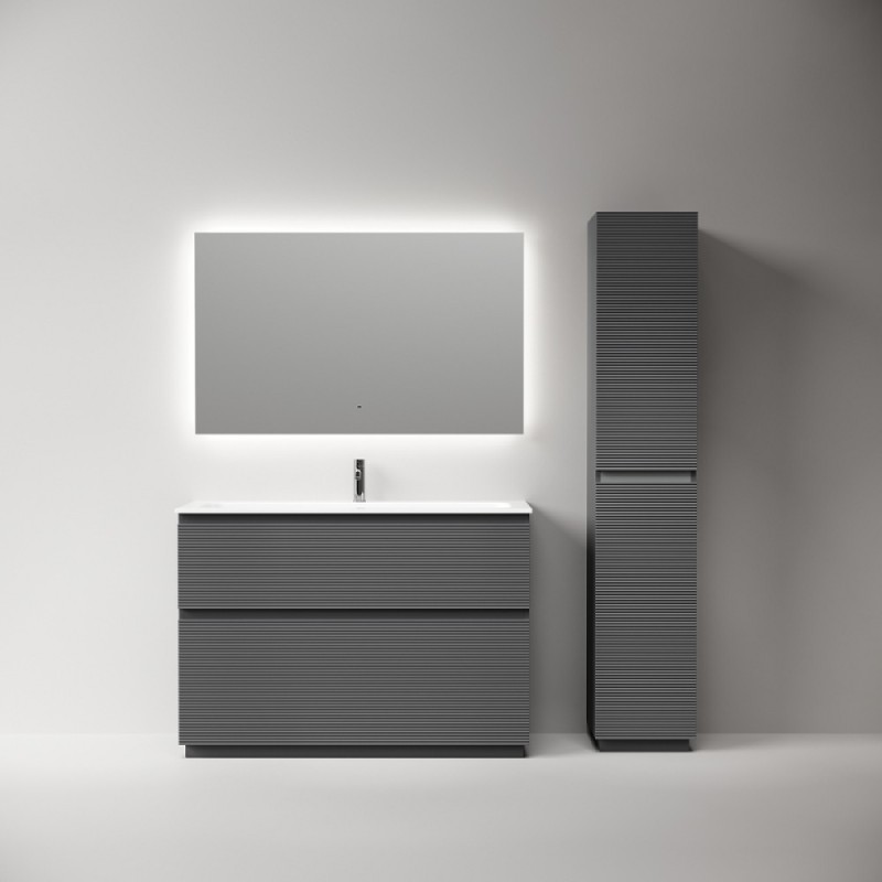 Тумба под раковину Sancos Folk Floor FL120FGS, 120 см, напольная, grey soft