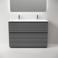 Тумба под раковину Sancos Folk Floor FL120FGS, 120 см, напольная, grey soft