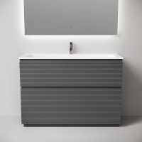 Тумба под раковину Sancos Folk Floor FL120FGS, 120 см, напольная, grey soft