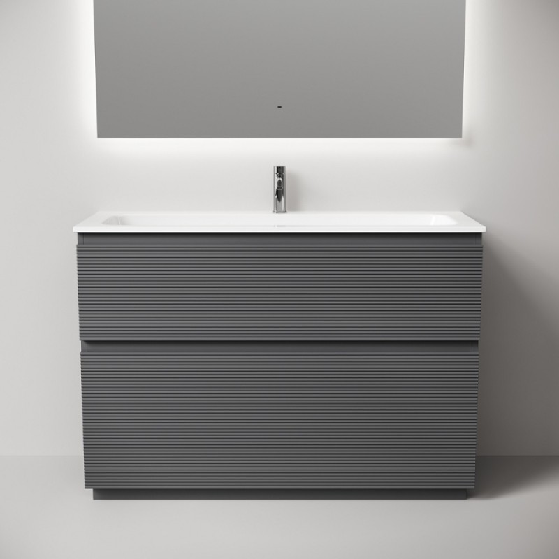 Тумба под раковину Sancos Folk Floor FL120FGS, 120 см, напольная, grey soft