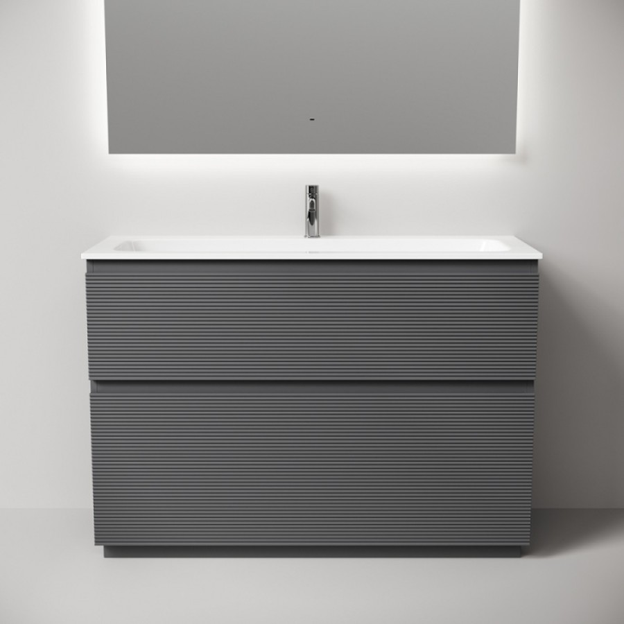 Тумба под раковину Sancos Folk Floor FL120FGS, 120 см, напольная, grey soft