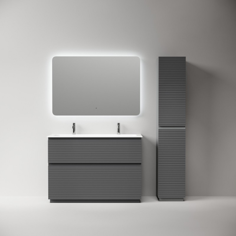 Тумба под раковину Sancos Folk Floor FL120FGS, 120 см, напольная, grey soft