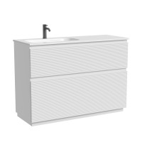 Тумба под раковину Sancos Folk Floor FL120FRW, 120 см, напольная, чаша правая, bianco