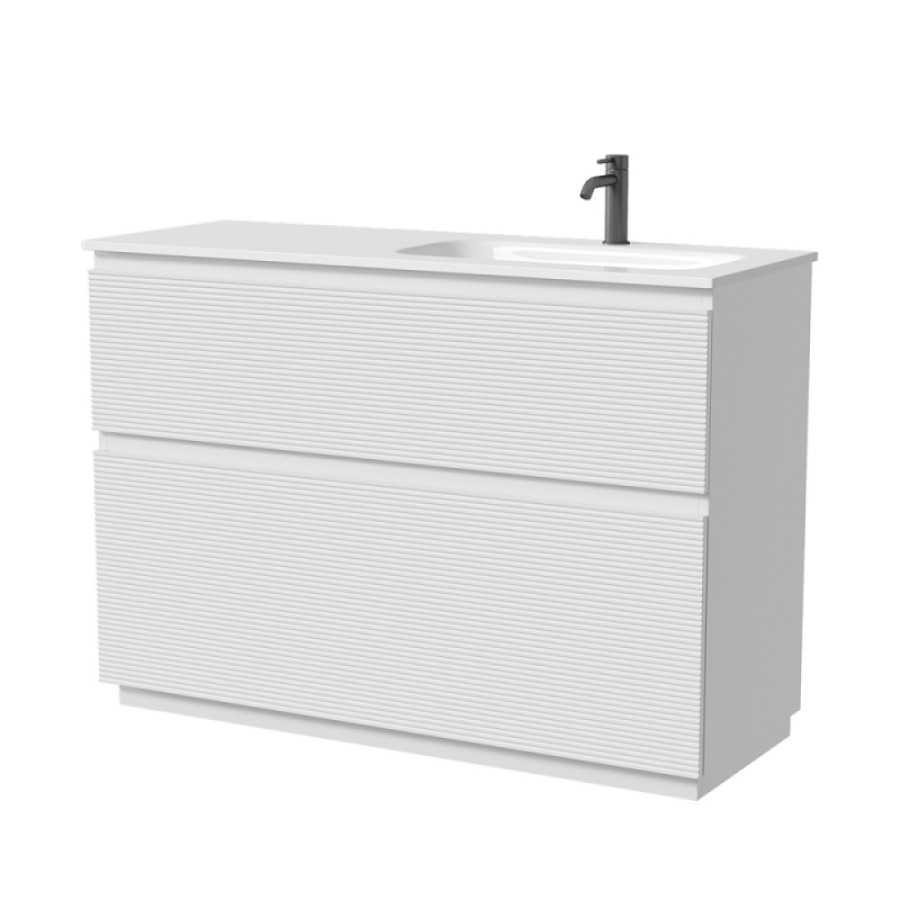 Тумба под раковину Sancos Folk Floor FL120FRW, 120 см, напольная, чаша правая, bianco