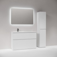 Тумба под раковину Sancos Folk Floor FL120FRW, 120 см, напольная, чаша правая, bianco