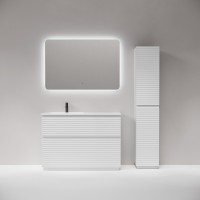 Тумба под раковину Sancos Folk Floor FL120FRW, 120 см, напольная, чаша правая, bianco
