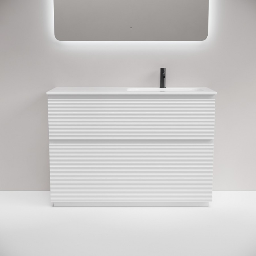 Тумба под раковину Sancos Folk Floor FL120FRW, 120 см, напольная, чаша правая, bianco