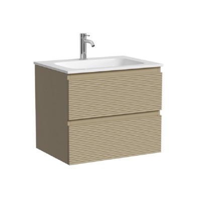 Тумба под раковину Sancos Folk FL60CP, 60 см, подвесная, капучино