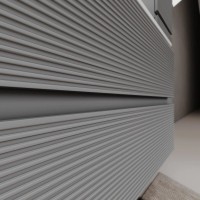 Тумба под раковину Sancos Folk FL60ES, 60 см, подвесная, с рельефным фасадом, цвет ergraut soft
