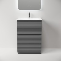 Тумба под раковину Sancos Folk Floor FL60FGS, 60 см, напольная, grey soft