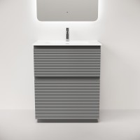 Тумба под раковину Sancos Folk Floor FL70FES, 70 см, напольная, ergraut soft