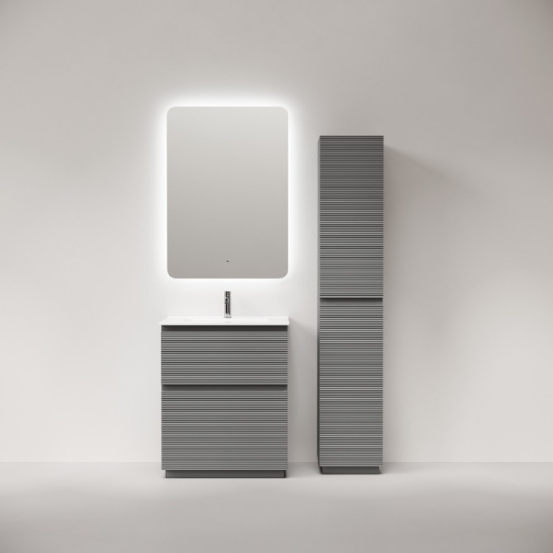 Тумба под раковину Sancos Folk Floor FL70FES, 70 см, напольная, ergraut soft